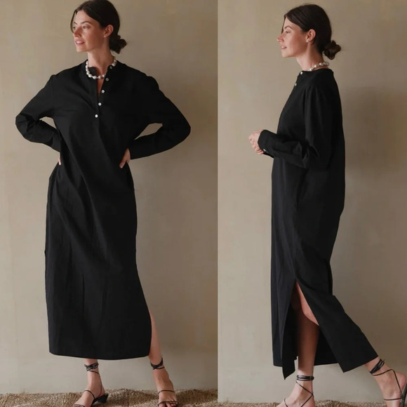 DONNI. Dresses & Skirts - DONNI. Sandwash Mandarin Dress